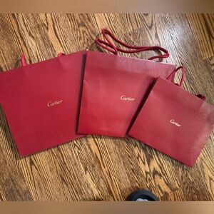 CARTIER: Shopping Bags